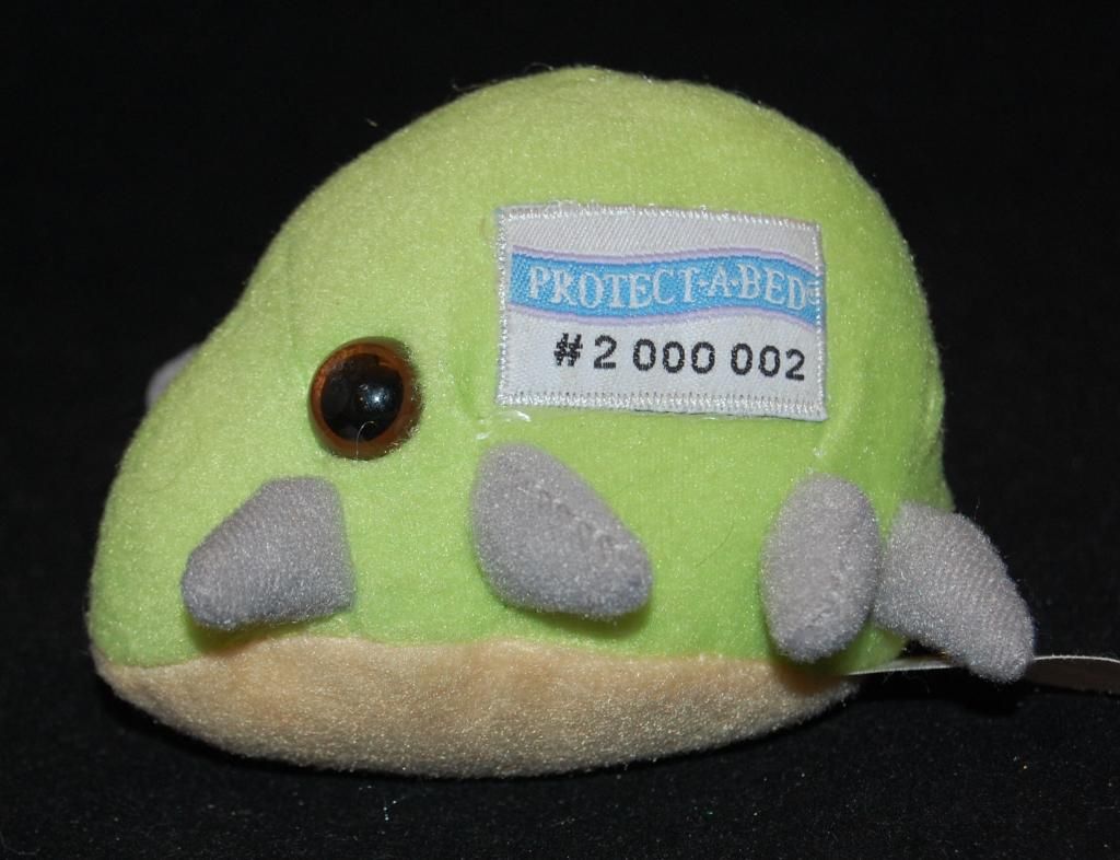 Green Ad Protect a Bed Insect 2 000 002 Bed Bug 5" Plush Stuffed